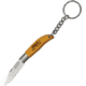 MAM Iberica with Keyring Folding Knife,1.625in,German Steel,Clip,Beechwood Handle MAM2000