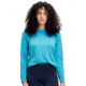Mammut Aegility Long Sleeve - Womens, Ocean Melange, Extra Small, 1016-00810-50318-112