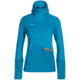 Mammut Aenergy Light ML Hybrid Hoody - Womens, Gentian/Ice, Small, 1014-03480-50500-113