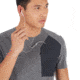 Mammut Crashiano Pocket T-Shirt - Mens, Black Mlange/Black, Large, 1017-00920-0034-115