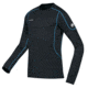 Mammut Go Warm Longsleeve - Men's-Black/Cyan-Small