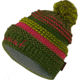 Mammut Sally Beanie, Seaweed/Crimson, 1, 1090-04120-4970-20