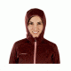 Mammut Womens Get Away ML Hooded Jacket, Merlot Melange, L, 1010-23230-6237-115