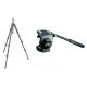 Manfrotto 294 Aluminum 3 Section Camera Tripod w/ 128RC Micro Fluid Tripod Head