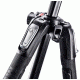 Manfrotto 3-Section 190 Aluminum Tripod w/500 Head, Black MVK500190X3