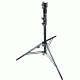 Manfrotto Bogen 3-section Black Alu Senior Stand With Leveling Leg 007BU