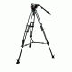Manfrotto MIDI Twin System - 504HD MPRO System and 546B Tripod with Mid-Level Spreader