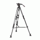 Manfrotto Nitrotech N12 Video Head w/ Twin leg Tripod Middle Spreader, Black, MVKN12TWINMUS