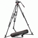 Manfrotto Professional Fluid Video System/Aluminum /Ground Spreader MVH502A w/546GB Tripod MVH502A,546GB-1