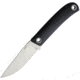 Manly Patriot Fixed Blade D2 Knife, 8.25in Overall, 3.75in Satin D2 Tool Steel Blade, Black G10 Handle, Black Kydex Sheath, PATRIOT D2 BLACK