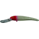 Manns Smooth Body Stretch 25+, Floating/Diving Trolling Lure 8in, 2oz, Red Head, SDRB681-2