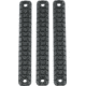 Manticore Arms Frag Panel For Transformer Rails, 3 Pack, Black, MA-14453
