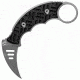 Mantis Kara Fu, Black G-10 Handle, Plain MNMK-F2