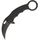 Mantis Karambit Linerlock A/O Black Folding Knife,2.75in,Stainless Steel,Standard Edge,Black G10 Handle MANMK5
