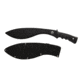 Mantis Machete, 440C Black Oxide Coated Steel 11in Blade, Nylon Sheath, FT-0303