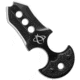 Mantis Mantis BK-1 Wicked Push Dagger Knife 2" Black, Black, 440, adult, BHQ-25470