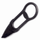 Mantis Picker 2, Black Stainless Handle, Black Blade,Plain w/Sheath MNMU-4