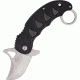 Mantis Snaggletooth 1 Fold Knife, SS Partially SE, Black G-10 handle MANMKF813