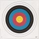 Maple Leaf Press FITA Target, 10-Ring 40 cm. 100 pk., FT40