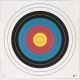 Maple Leaf Press FITA Target, 10-Ring 60 cm. 25 pk., FT60