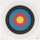 Maple Leaf Press FITA Target 10-Ring 80 cm. 12 pk., Assorted, 87278