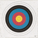 Maple Leaf Press FITA Target, 10-Ring 80 cm. 25 pk. TA80