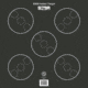 Maple Leaf Press Maple Leaf S3DA 3D Target Face 25 Pack, Black, S3DA-BLK-P