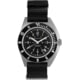 Marathon Steel Navigator w/ Date Automatic Unisex Watches, 41mm, Sapphire, Nylon Defstan Strap, Black, WW194030SS-0103
