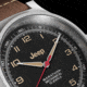 Marathon JEEP SSGPQ on Leather Watch, Black, 41mm, WW194034SS-4001