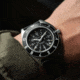 Marathon Steel Navigator w/ Date Automatic Unisex Watches, 41mm, Sapphire, 3-Piece Rubber Strap Kit, Black, WW194030SS-0130