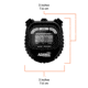 Marathon Adanac 3000 Digital Stopwatch Timer, Black, ST083000-BK