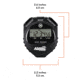 Marathon Adanac 4000 Digital Stopwatch Timer, Black, ST083009-BK
