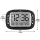 Marathon Atomic Alarm Clock w/Temperature and Date, Black CL030051BK