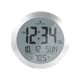 Marathon Digital Round Wall Clock, Stainless Steel, 9in x 1in x 9in, CL030069-SS-00-NA