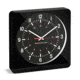 Marathon Jumbo Analog Wall Clock w/Auto-Night Light, Black, CL030057-BK-BK-NA
