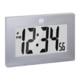 Marathon Large Digital Frame Clock w/3.25 inch Digits, Graphite Gray, CL030064-GG-00-NA