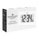 Marathon Large Digital Frame Clock w/3.25 inch Digits, White, CL030064-WH-00-NA
