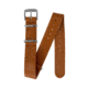 Marathon Leather Nato Watch Strap, 16mm, Dark Tan, WS-LDS-DTSS-16-11