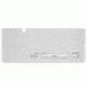 Marathon LED Alarm Clock w/Two USB Ports, White CL030055WH