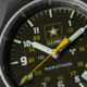 Marathon Official US Army Officers Watch w/ Date, Black, NSN 6645-01-697-8865, WW194015SS-1101