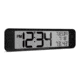 Marathon Ultrawide Clock w/ Atomic Accuracy, Black, CL030079-BK-00-NA