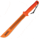 Marbles 14 in Sawback Machete Fixed Blade Knife, 14in, Stainless Steel, Standard Edge, Sawback, Orange, Polypropylene Handle MR393