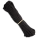 Marbles 550 Paracord Nylon Braided 7-Strand Core 100ft, Black, 100ft, BHQ-6203