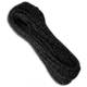 Marbles 550 Paracord Nylon Braided 7-Strand Core 100ft, Black/White, 100ft, BHQ-20303