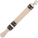 Marbles Small Razor Strop, 15.75in, Leather, Double-Sided Leather, One 8.5in And 4.5in, SS Swivel Hook, MR542