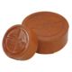 March Scopes Leather Caps For Rifle Scopes, 42mm Objective, Brown, LC-42