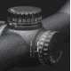 March Scopes Normal Turret 2.5-25x42mm, 30mm Tube, Second Focal Plane, MTR-RTM Reticle, Black, D25V42IMTR-RTM Reticle