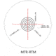 March Scopes Normal Turret 2.5-25x42mm, 30mm Tube, Second Focal Plane, MTR-RTM Reticle, Black, D25V42IMTR-RTM Reticle