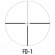 March Scopes Normal Turret 2.5-25x52mm, 30mm Tube, Second Focal Plane, FD-1 Reticle, MOA, Black, D25V52IFD-1 Reticle