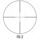 March Scopes Normal Turret 2.5-25x52mm, 30mm Tube, Second Focal Plane, FD-2 Reticle, MIL, Black, D25V52IMLFD-2 Reticle
